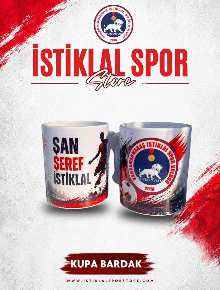 İstiklal Spor Kupa Bardak (Şan Şeref İstiklal)
