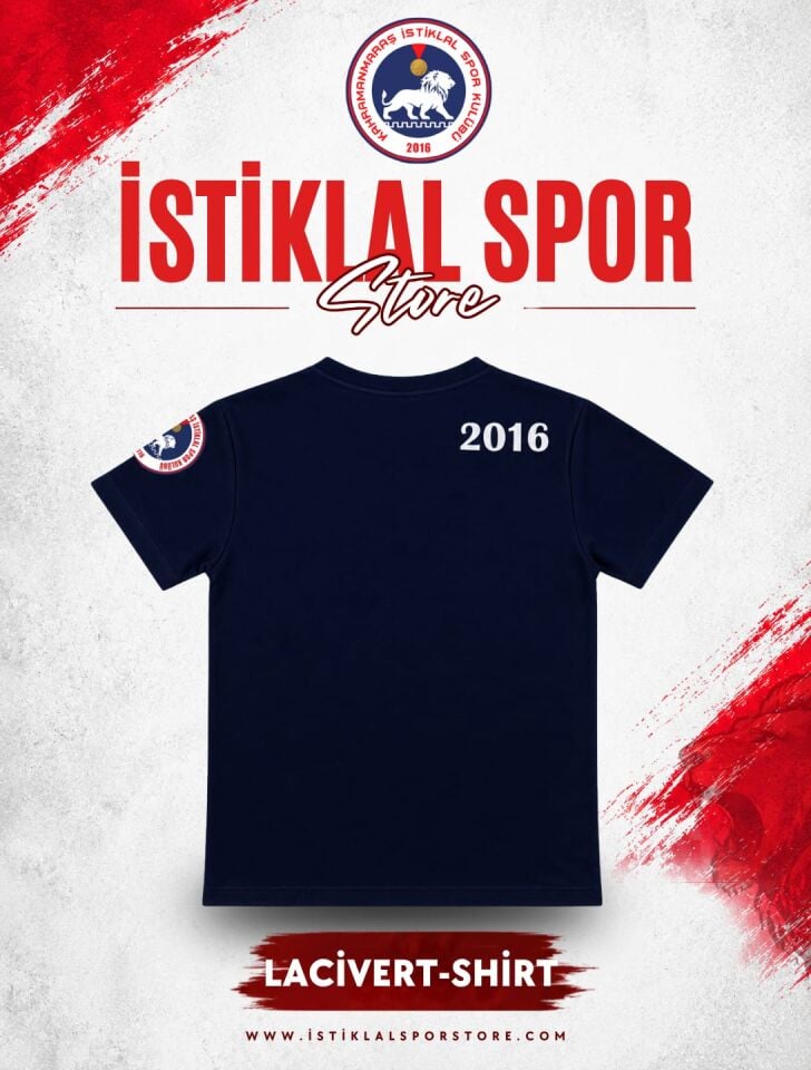 İstiklal Spor Tişört (Lacivert)