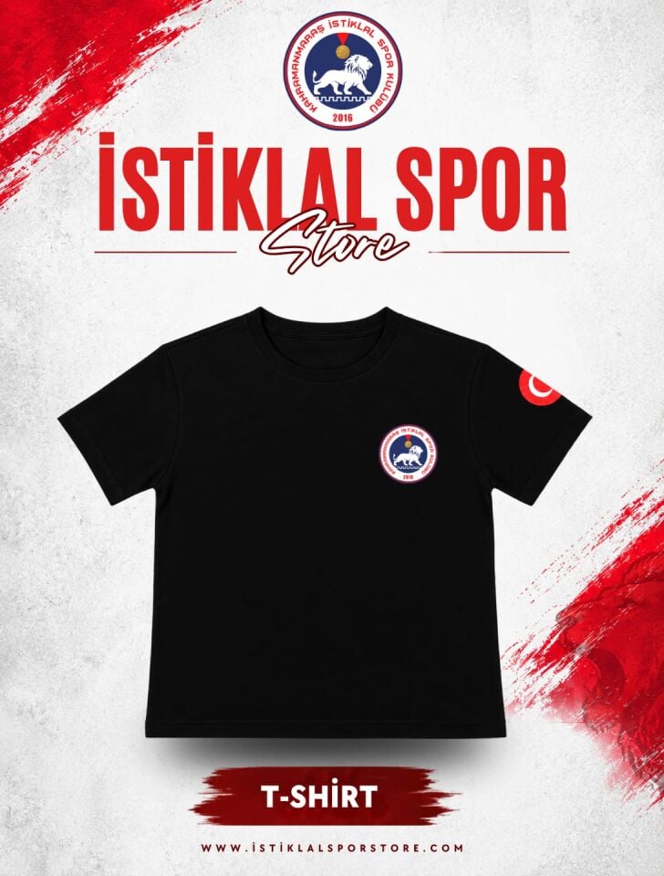 İstiklal'im Tişört (Siyah)