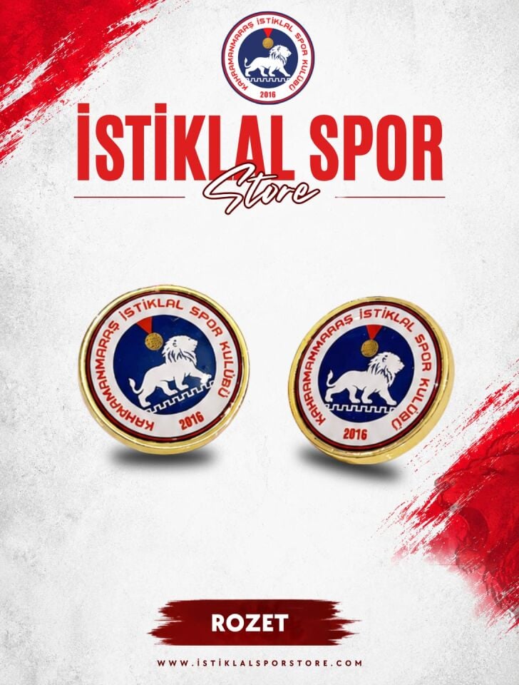 İstiklal Spor Futbol Takımı Yaka Rozeti