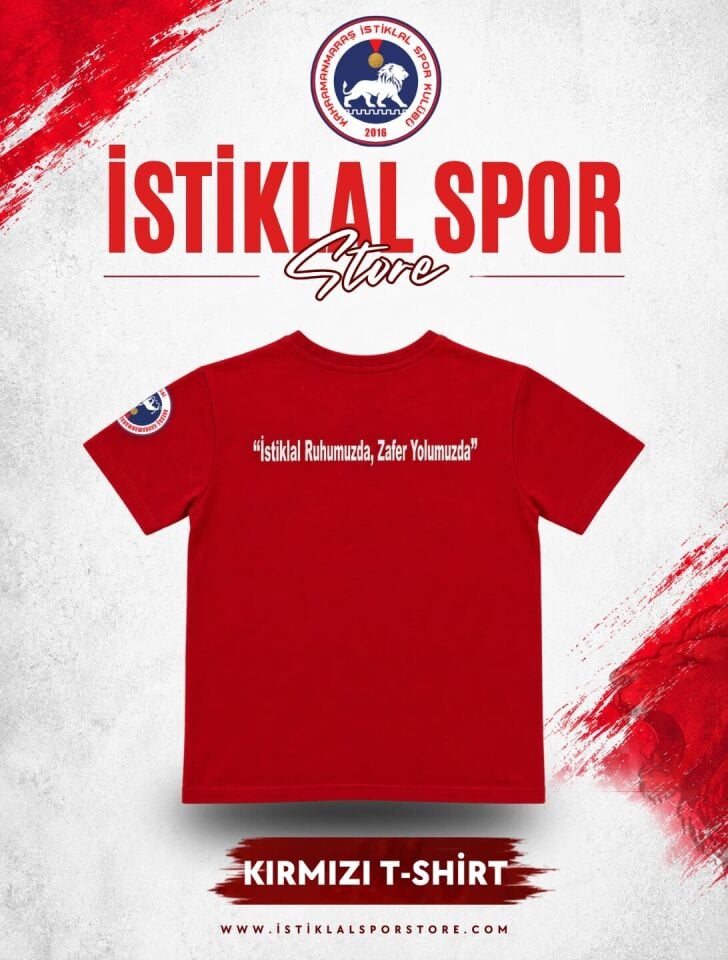 İstiklal Spor Tişört Çocuk (Kırmızı)