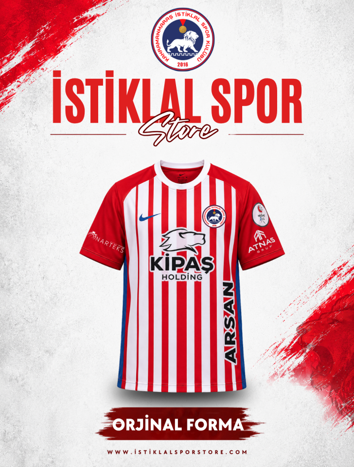 İstiklal Spor Nike 2026-2027 İç Saha Maç Forması
