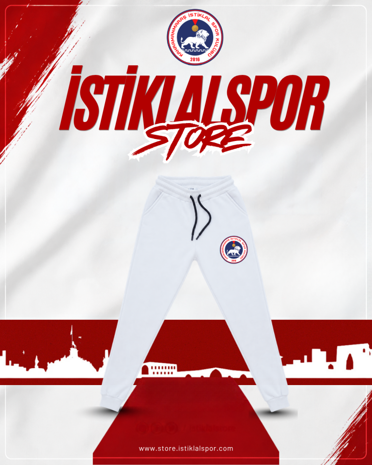 Beyaz Kapşonlu Sweat Takımı