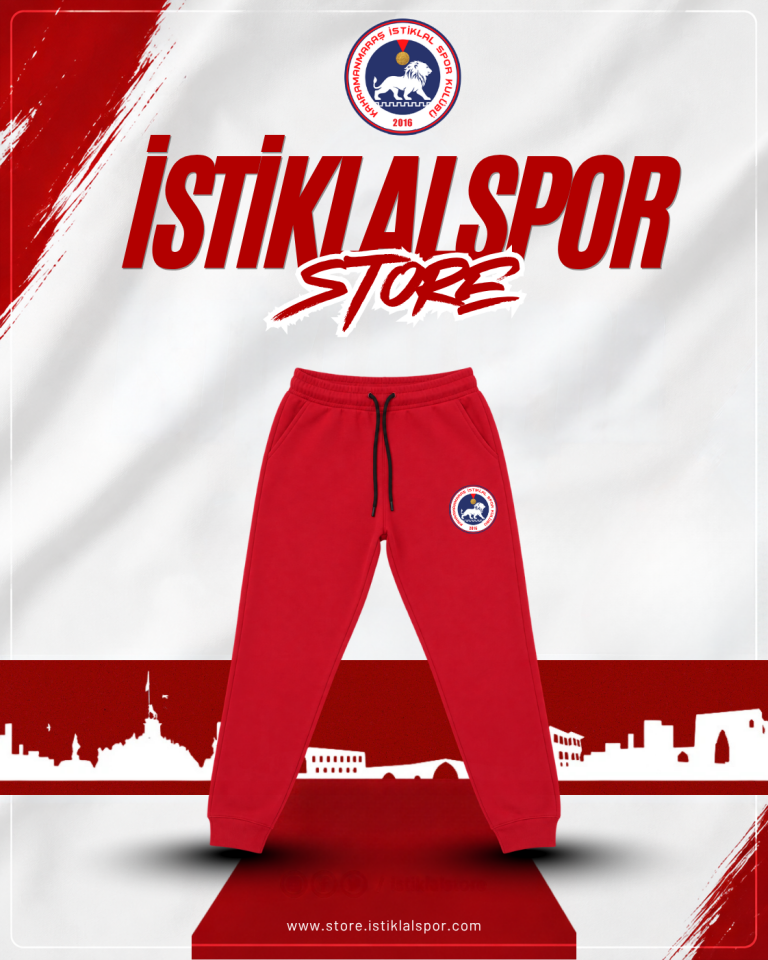 Kırmızı Kapşonlu Sweat Takımı Çocuk