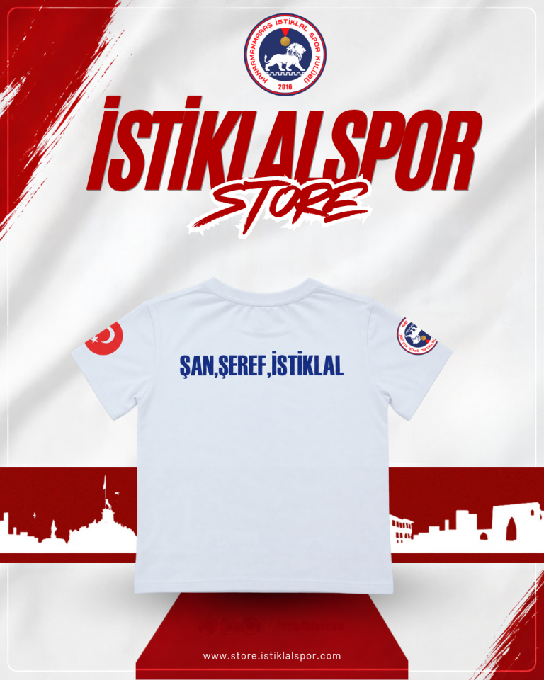 Çocuk Tshirt ( Şan, Şeref, İstiklal)