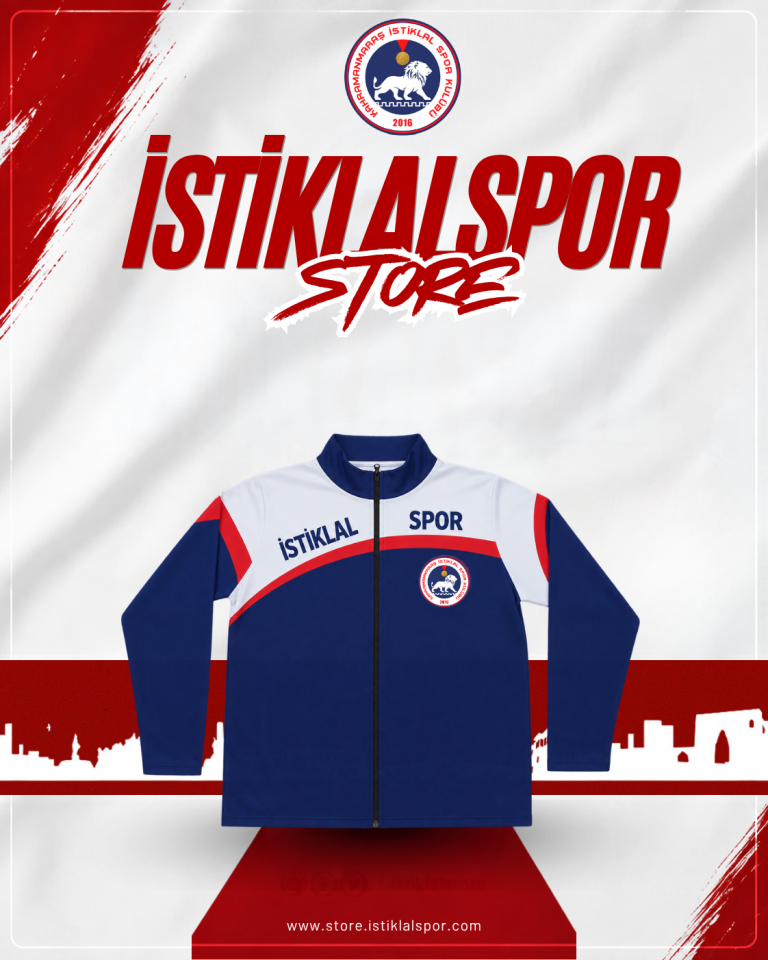 Fermuarlı Polyester Eşofman Takımları (Çocuk Mavi)